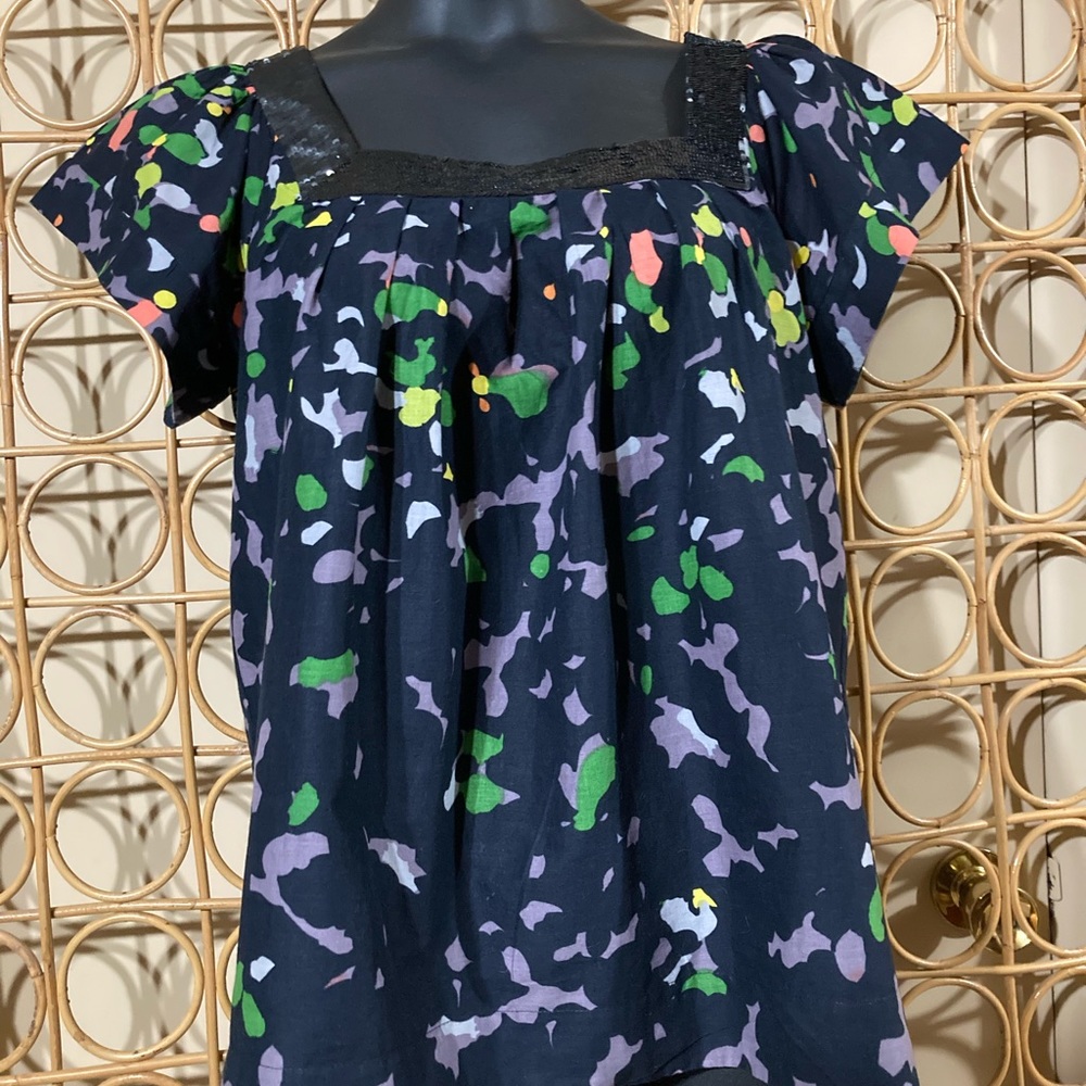 French connection embellished top